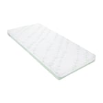 Babymoov Matelas Bébé Cosy'Lite Antibactérien 60x120cm - sans Traitement Chimique - Epaisseur 10cm - Fabriqué au Portugal - Déhoussable - Certifié Oeko-Tex