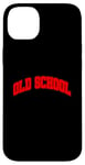 Coque pour iPhone 14 Plus Graphique rouge Old School Red Graphic