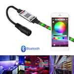 to 4Pin Connector DC 5-24V Adapter RGB Controller LED Light Strip Bluetooth