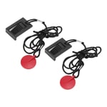 2 Pcs Universal Magnet Safety Key Running Machine Safety Key Compact Easy TDM