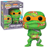 Funko POP! Michelangelo Teenage Mutant Ninja Turtles Art Series #54 Vinyl Figure