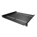 StarTech 2-Pack 1U Server Rack Shelf  Vented  44lb Capacity  16" Deep (CABSHELF116V2PK) - rack-hylle - 1U