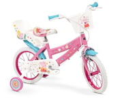 TOIMSA 85-1495_3427084014957 Vélo Peppa Pig Rose 14" (4/6 Ans) Unisexe