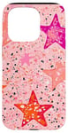 Coque pour iPhone 15 Pro Coque de téléphone motif léopard rose layette