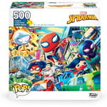 Spider-Man Across The Funko Pop Games Puzzle 500 Pcs Funko