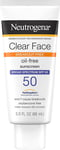 Clear  Face  Liquid  Lotion  Sunscreen  for  Acne - Prone  Skin ,  Broad  Spectr