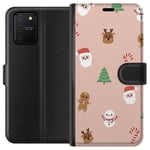 Samsung Galaxy S10 Lite Sort Lommebokdeksel Klassisk Julfest