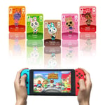 42 Pcs NFC Cards for Animal Crossing Sanrio New Horizons ACNH, Compatible with Switch/Lite, Wii U and 3DS with Storage Case