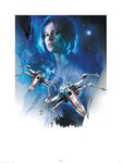 Star Wars Rogue One (Jyn & X-Wings) 60 x 80 cm Toile Imprimée