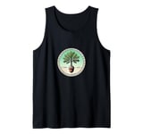 Oak from Acorn Illustration Tree Lovers mighty Oak tree Tank Top