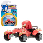 Team Sonic Racing Die Cast Kjøretøy 6cm - Knuckles