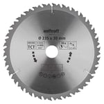 wolfcraft TC Circular Hand Saw Blade, brown series I 6650000 I Fast, rough cuts