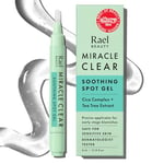 Rael Miracle Clear Soothing Spot Gel Pen - Korean Skincare, For Early Stage Acne Pimples Spot Treatment, with Succinic Acid, Tea Tree and Cica, Vegan, Cruelty Free (4 ml)