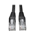 Eaton Câble réseau Cat6 Gigabit Snagless Molded UTP, M/M, Noir, 4,5 m (N201-015-BK)