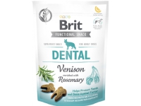 Brit Care Dog Functional Snack Dental Venison 150g - (10 pk/ps)
