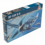 Italeri ITA063 Messerschmitt BF-109 G-6 Model kit, Bule, Mittel, olive drab