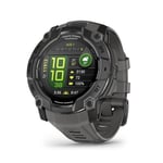 Garmin Instinct 3 50mm AMOLED – Robuste, wasserdichte GPS-Smartwatch mit brillantem 1,3" AMOLED-Display und LED-Taschenlampe für Outdoor, Laufen, u.a. – mit Pulsmessung und vielen smarten Features