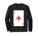 Ace Of Diamonds Costume Long Sleeve T-Shirt