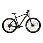 Devron VTT RM2.9 - Semi-rigide léger en aluminium, Shimano 2x9, freins à disque hydrauliques, roues 29" WTB Comp