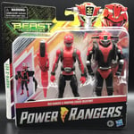 Morphin Cruise Beastbot & RED Power Rangers Beast Morphers 6" Action Figure NEW.