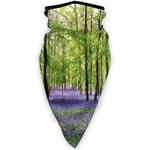 fudin Purple Haze Bluebell Wood Magic Headwear Unisexe Variété Écharpe Bandana Cache-cou Cache-cou Foulard pour femme