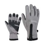 Gants Moto Gants Hiver Homme Moto Vélo Gants pour Hommes Vélo Gants Hommes Main Gants pour Hommes pour Vélo Équitation Mens Gants Écran Tactile Grey B,XL