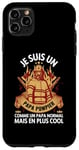 Coque pour iPhone 11 Pro Max Je Suis Un Papa Pompier Drôle Cadeau Homme pompier