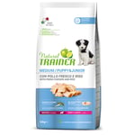 Natural Trainer Medium Puppy & Junior - Ekonomipack: 2 x 12 kg