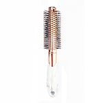 Erised's Bifrost Styling Hair Brush for blow drying, Detangling Brush,Hair Scalp Massager Shampoo- Ease For All Hair Types - long thick,Curly wavy Hair,Wet/Dry hair，Women(Round, Rose Gold)