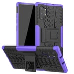 Samsung Galaxy Note 10 Plus      Heavy Duty Case    Purple