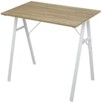 Mobili Rebecca - Rebecca Mobili Table d'ordinateur Bureau de jeu Gaming Moderne en Acier Bois beige