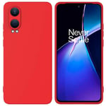 Liquid silikondeksel OnePlus Nord CE4 Lite - China Red