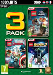 LEGO Box : LEGO Jurassic World + LEGO Marvel Avengers + LEGO Batman 3 PC