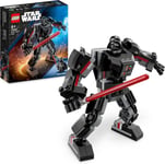 LEGO Star Wars Darth Vader Mech, Buildable Action Figure Model with Jointed and