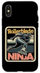 Coque pour iPhone X/XS Rollerblade Ninja ||--