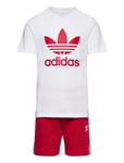 Adidas Originals Short Tee Set Röd