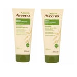 2x Aveeno Daily Moisturising Body Lotion 200ml Normal Dry Skin