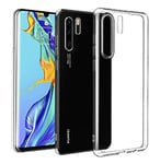 NOVAGO Protective Mobile Phone Case Compatible with Huawei P30 Pro, Strong and Shockproof (Transparent)