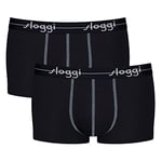 Sloggi Men's Start Hipster C2P box Briefs, BLACK, 34