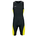 Joma - Mono - Combinaison Triathlon - Homme - Noir (noir/jaune) - Taille: XL