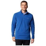 Columbia Men's Klamath Range 2 Half Zip, Mountain Blue, L