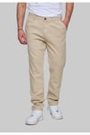 Pantalon Chino Beige Homme