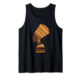 Warrior Queen Black Afro Women Black History Month Tank Top