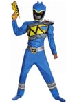 Blue Ranger Muscle Power Rangers Dino Charge Superhero Child Boys Costume