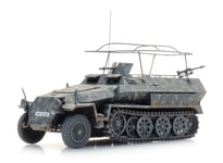 Artitec 6870481 - 1/87/H0 Sd.kfz. 251/3 Modèle C, Funkpanzerwagen, Camo-Grau