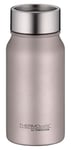 THERMOcafé by THERMOS TC DRINKING MUG Gobelet isotherme, en acier inoxydable, rose mat, 0,35 l, anti-fuite, 8 heures pour le chaud pendant 16 heures et le froid, passe au lave-vaisselle, sans BPA