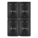 4x Vonyx SL15 15" Inch PA Speakers Disco Party DJ Sound System Package 3200W