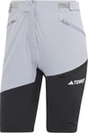 Adidas Women's TERREX Xperior Hiking Shorts Silvio/Black, 42