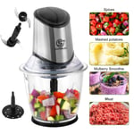 Multi Mixer Food Processor Onion Cutter Meat Fruit Veg Chopper Home Kitchen 400W