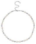 ChloBo SNLPFR Ocean Pearl Necklace Sterling Silver Jewellery